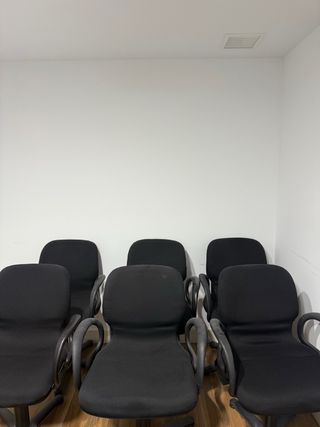 Sillas oficina (6 unidades)