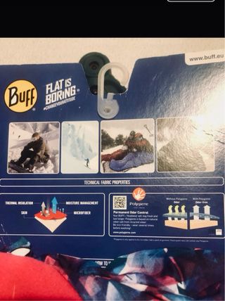 Buff Polar Multifuncional Rojo