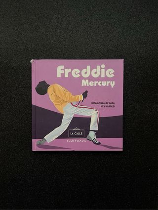 Libro ilustrado biografía “Freddie Mercury” nuevo