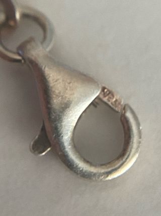 Bracciale Argento 925, 17grammi, con Pietre Viola