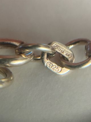 Bracciale Argento 925, 17grammi, con Pietre Viola