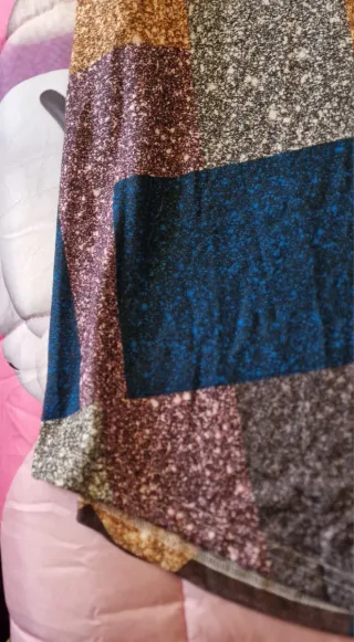 Vestito donna fantasia geometrica L