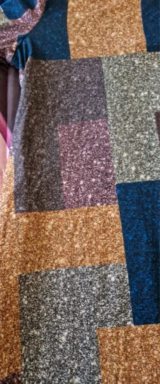 Vestito donna fantasia geometrica L