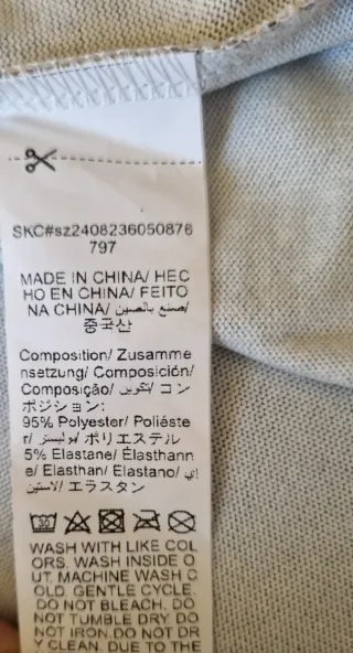 Vestito donna fantasia geometrica L