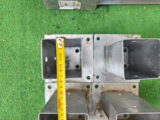 Lote accesorios para vallas y pérgolas