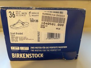 Sandálias Gizeh Braided Birkenstock Castanhas