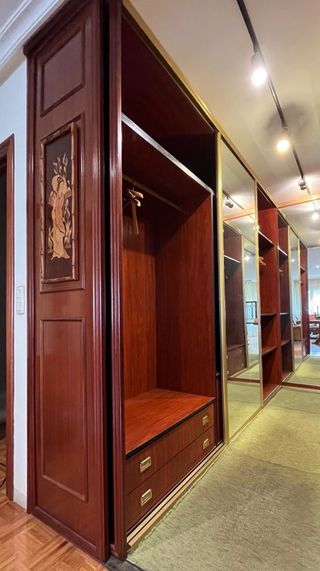 Mueble - Vestidor Mueble modular color caoba