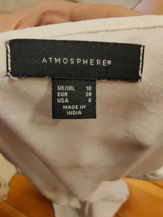 Camisa blanca Atmosphere Talla M