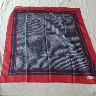 Pañuelo Darmi azul y rojo