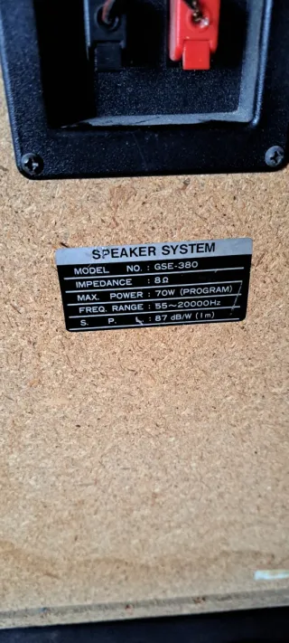 Cadena de Sonido Technics