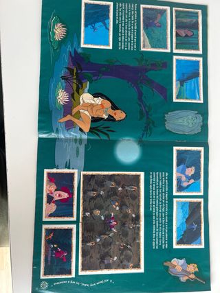 Album completo cromos Pocahontas Panini