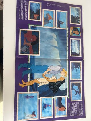 Album completo cromos Pocahontas Panini