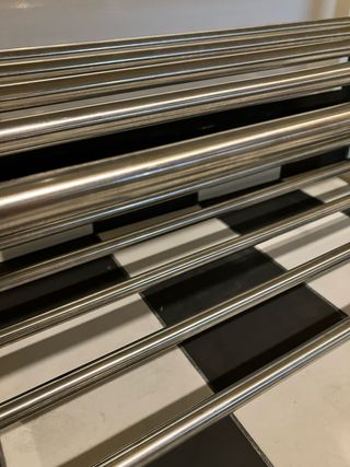 Zapatero IKEA Blanco y Plata