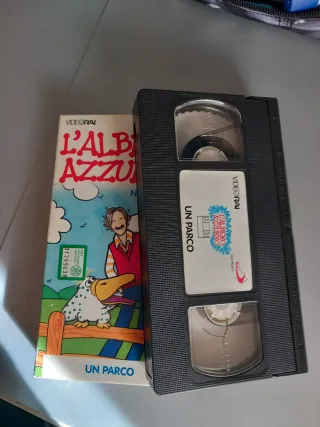 VHS L'albero Azzurro - Un parco Videocassetta rai