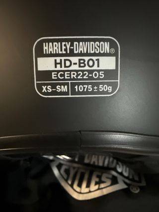 Casco Harley Davidson HD-B01 Talla XS