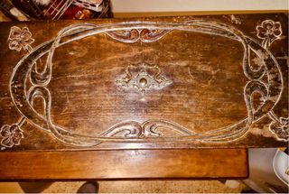 Máquina de coser Singer con mueble y factura 1.909