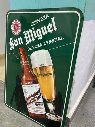Cartel Cerveza San Miguel Vintage