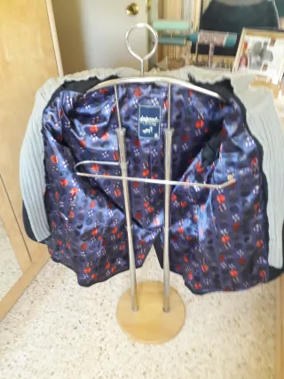 Americana Desigual Negra Multicolor