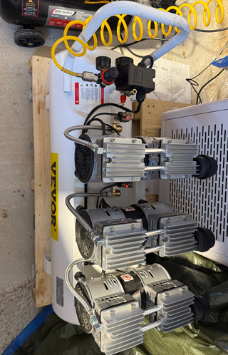 Compresor VEVOR 100L 3HP Silencioso.No negociable.