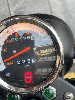 Moto Mash  Fifty 50 (Color Negro Mate)