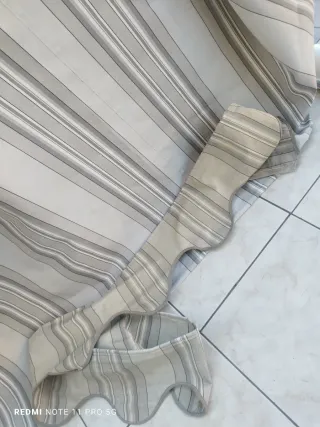 Telo Tempotest Grigio Bianco Tessuto