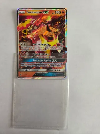 Carta Pokemon Turtonator GX 18/145