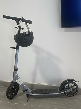 Patinete Oxelo Gris Plegable Regulable