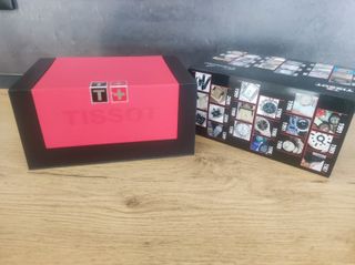 Caja estuche reloj Tissot completo