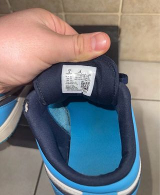 Scarpe Jordan Uomo/Donna Blu e Bianche