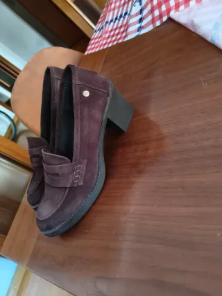 2 Zapatos uno es Panamá Jack Marrón Talla 36