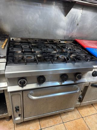 Cocina Industrial 4 Fuegos