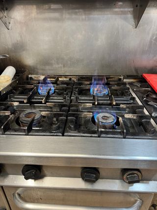 Cocina Industrial 4 Fuegos