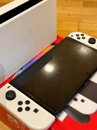 Nintendo Switch OLED Blanca
