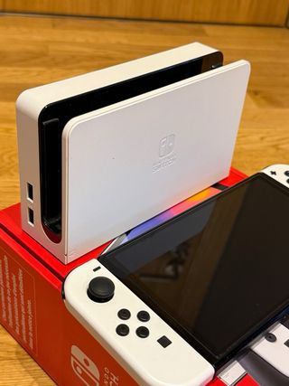 Nintendo Switch OLED Blanca