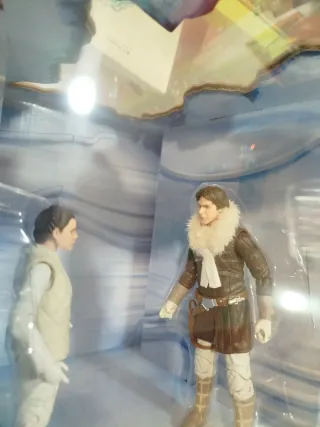 Star Wars Figuras Han Solo y Leia