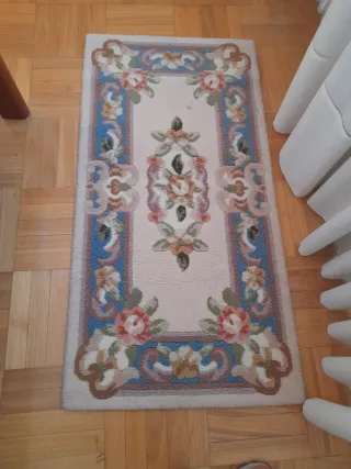 Alfombra de tela con diseño floral, varios modelos