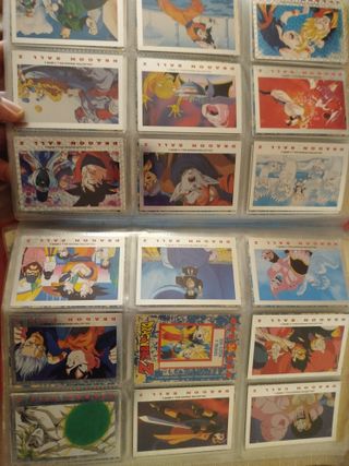 Álbum card Dragon Ball Z 1ª y 2ª Serie Panini