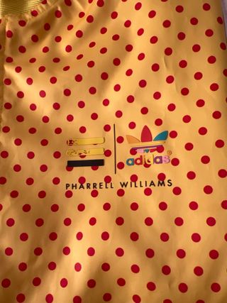 Chaqueta Adidas Pharrell Williams Lunares Amarilla