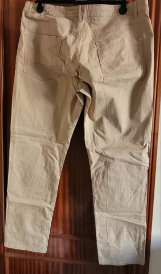 Pantalón Chino Beige Tex Talla 48 (W38)