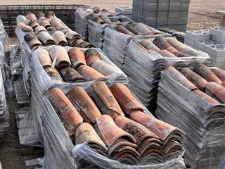 Teja curva “vieja” por palets (200 unidades)