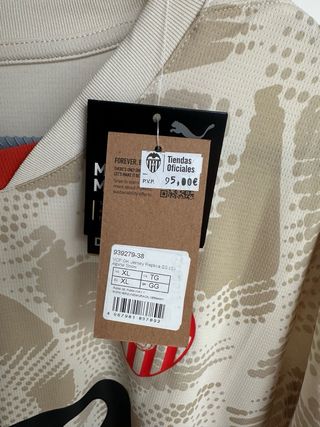 Camiseta Oficial Portero Valencia CF 24/25 Puma