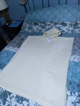 Poncho Zara Home Beige Talla Única