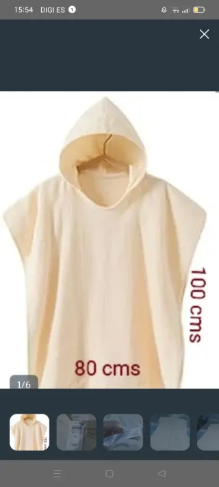 OFERTA. Poncho de baño Zara Home