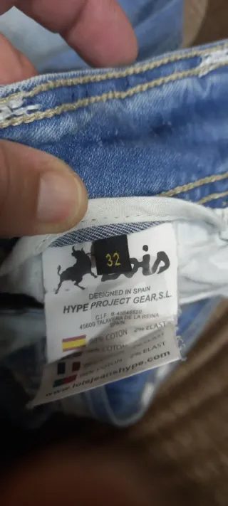 Pantalón Lois & Real Azul