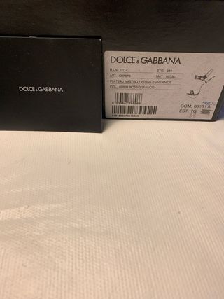 Sandalias Dolce & Gabbana Talla 38