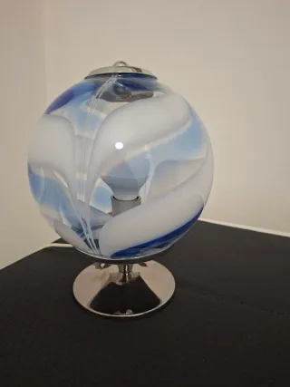 Lampada vintage vetro e metallo