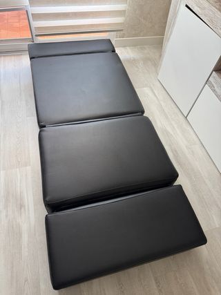 Puf convertible en cama