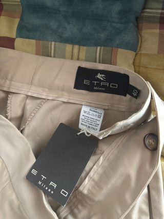 Pantalone Etro donna beige