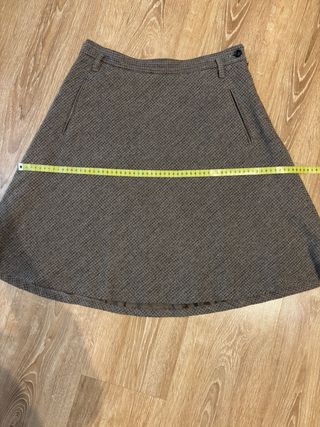 Falda Massimo Dutti marrón