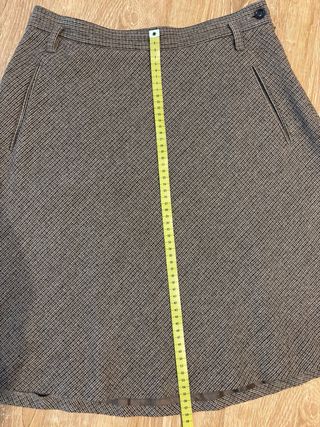 Falda Massimo Dutti marrón